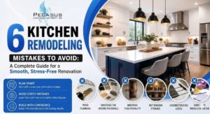 Read more about the article 6 Kitchen Remodeling Mistakes to Avoid: A Complete Guide for a Smooth, Stress-Free Renovation